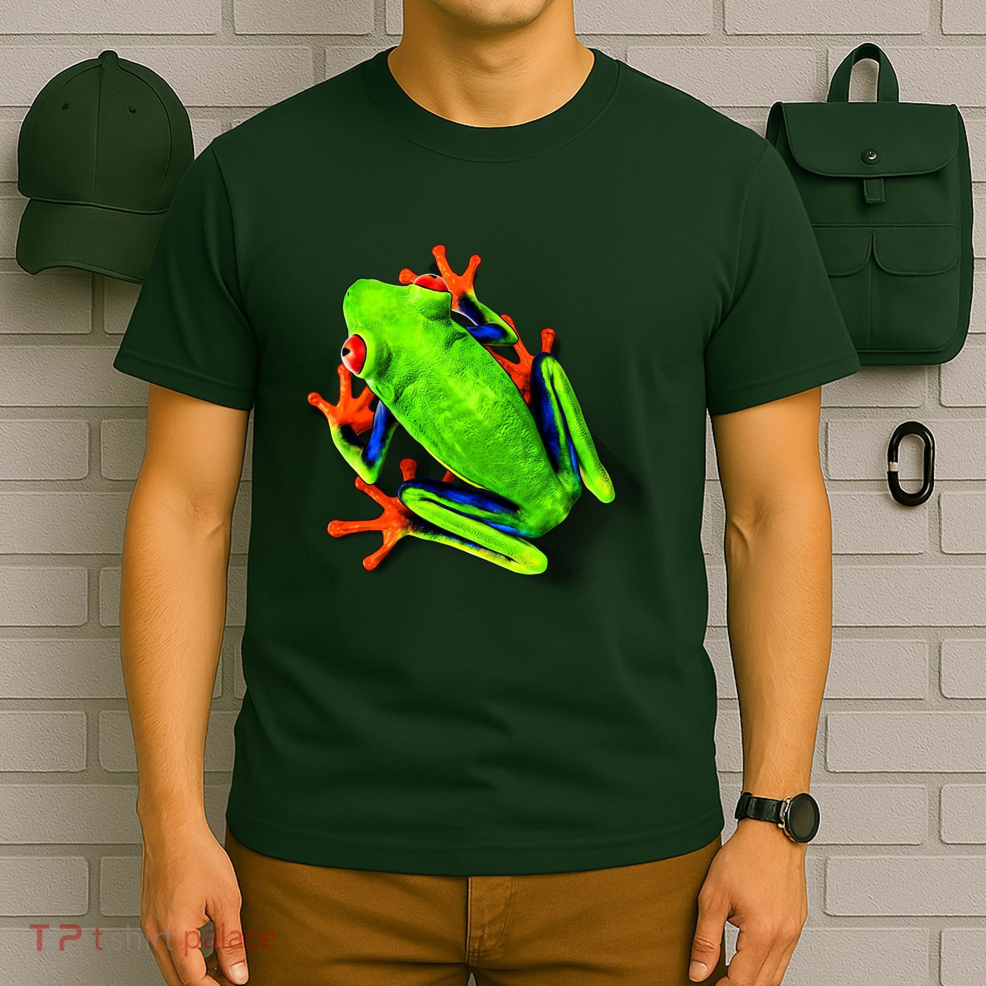Little Green Frog T-Shirt