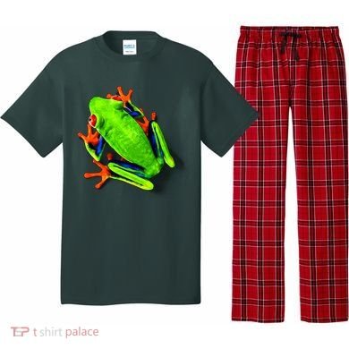 Little Green Frog Pajama Set