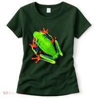 Little Green Frog Women's T-Shirt thumb 0