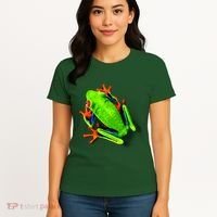 Little Green Frog Women's T-Shirt thumb 4