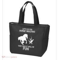 Let's Go For Horse Vaulting They Said It Will Be Fun Tote Bag thumb 3