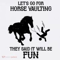 Let's Go For Horse Vaulting They Said It Will Be Fun Women's Tank Top thumb 5