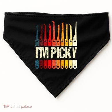 Locksmith Gifts Funny IM Picky Lock Picking Tools USA-Made Doggie Bandana