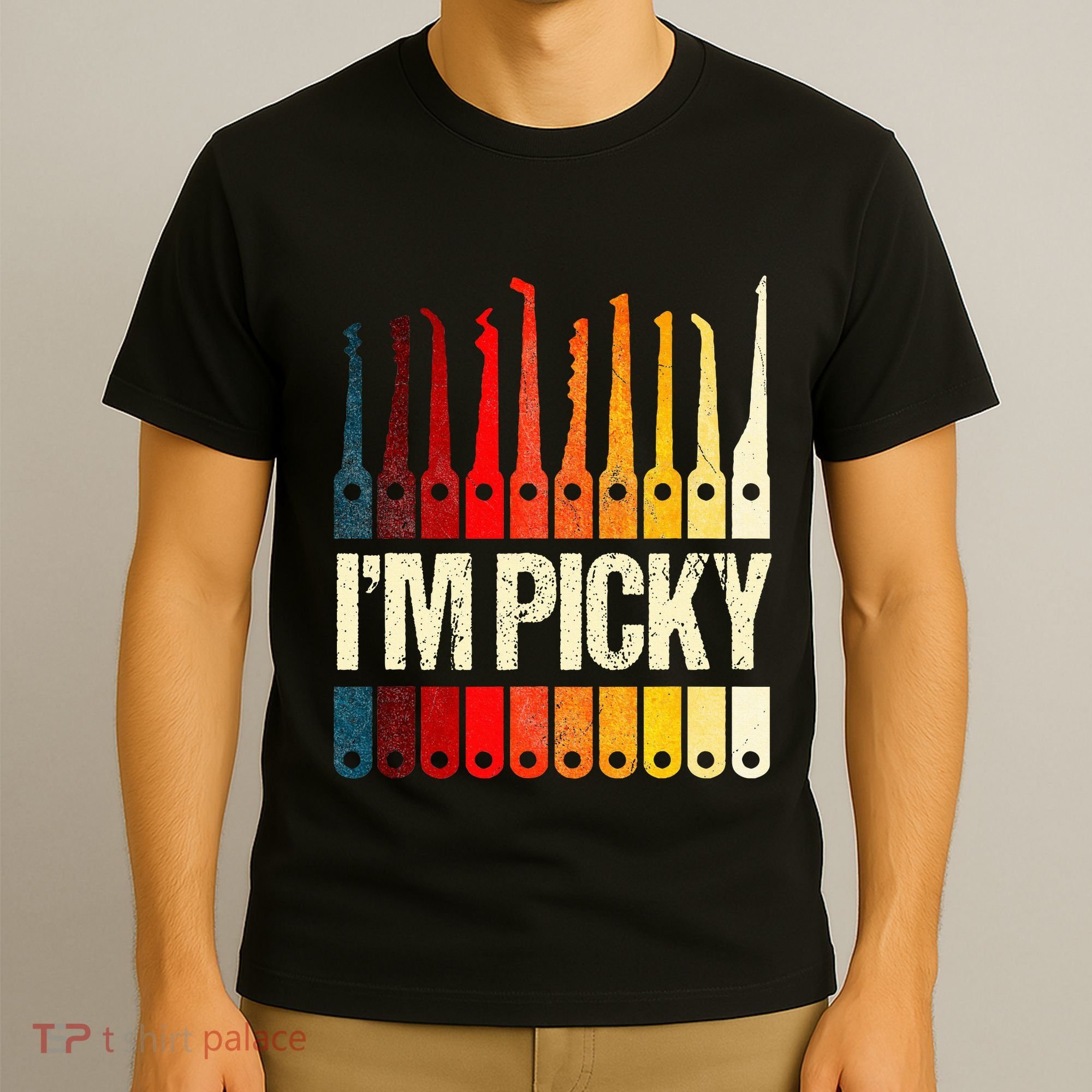 Locksmith Gifts Funny IM Picky Lock Picking Tools T-Shirt