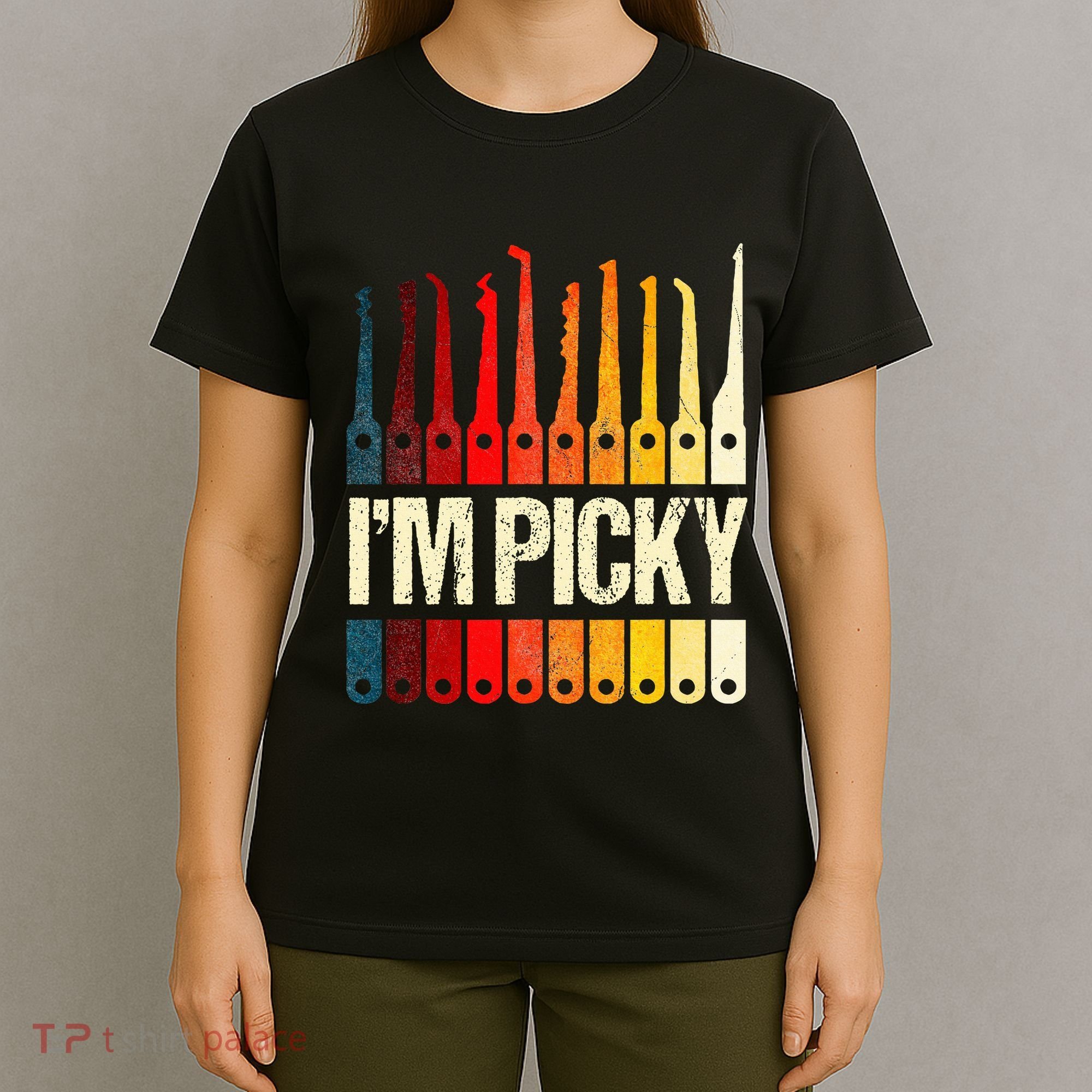 Locksmith Gifts Funny IM Picky Lock Picking Tools T-Shirt