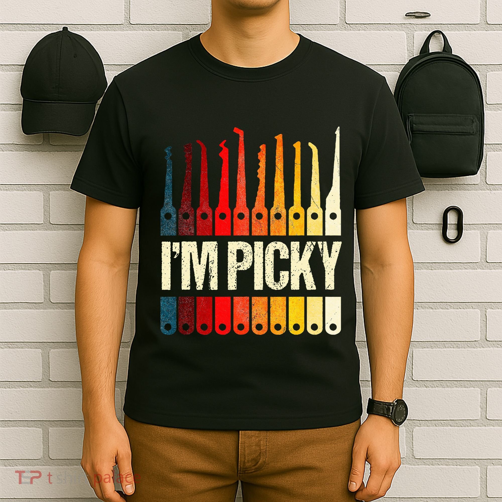 Locksmith Gifts Funny IM Picky Lock Picking Tools T-Shirt