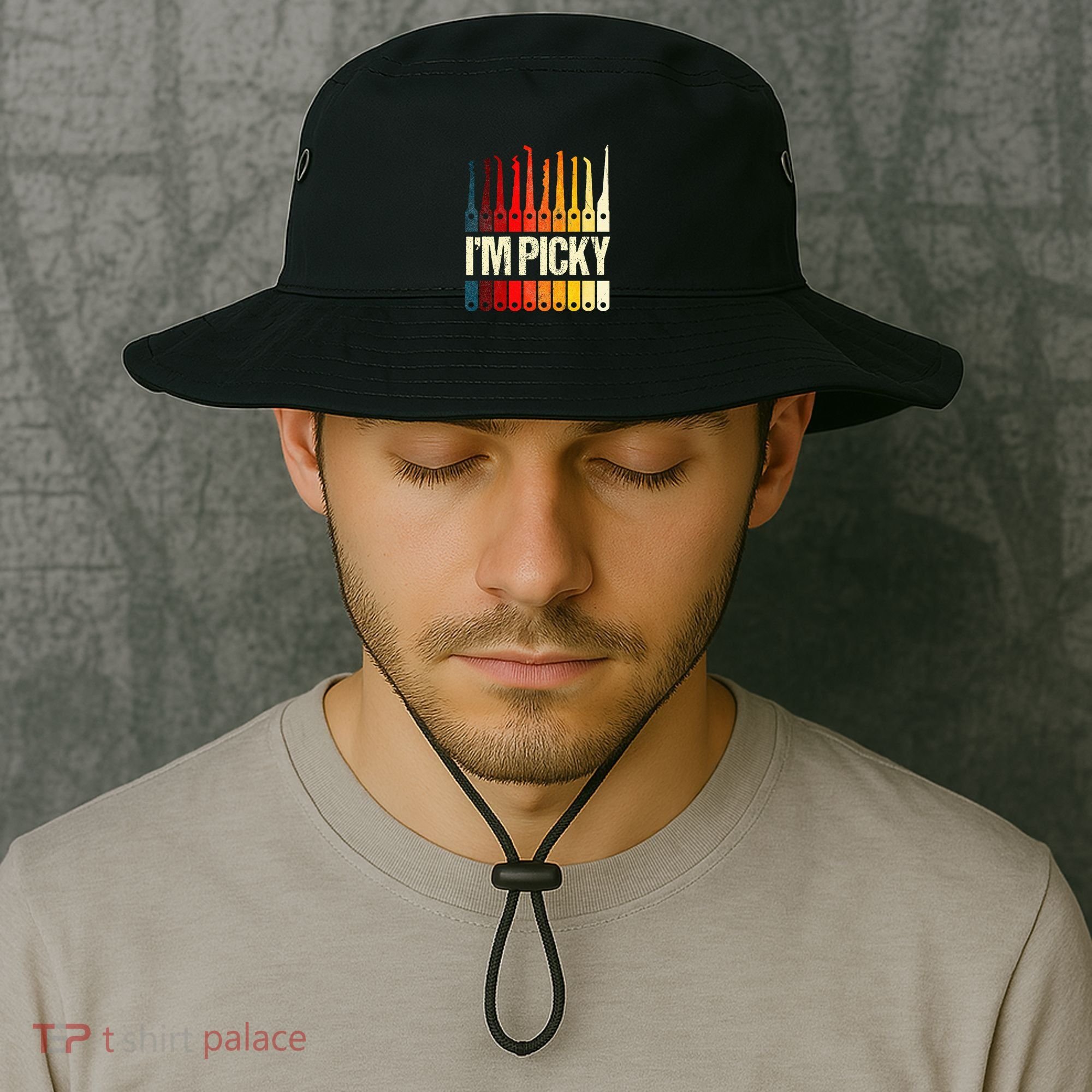 Locksmith Gifts Funny IM Picky Lock Picking Tools Bucket Hat