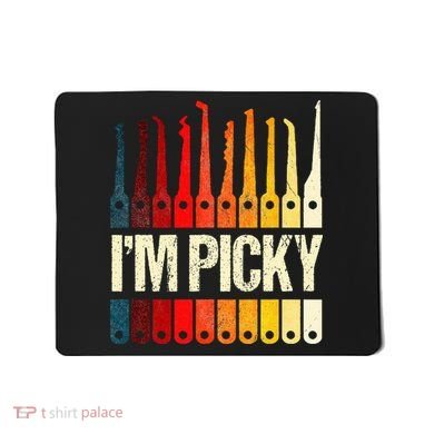 Locksmith Gifts Funny IM Picky Lock Picking Tools Mousepad