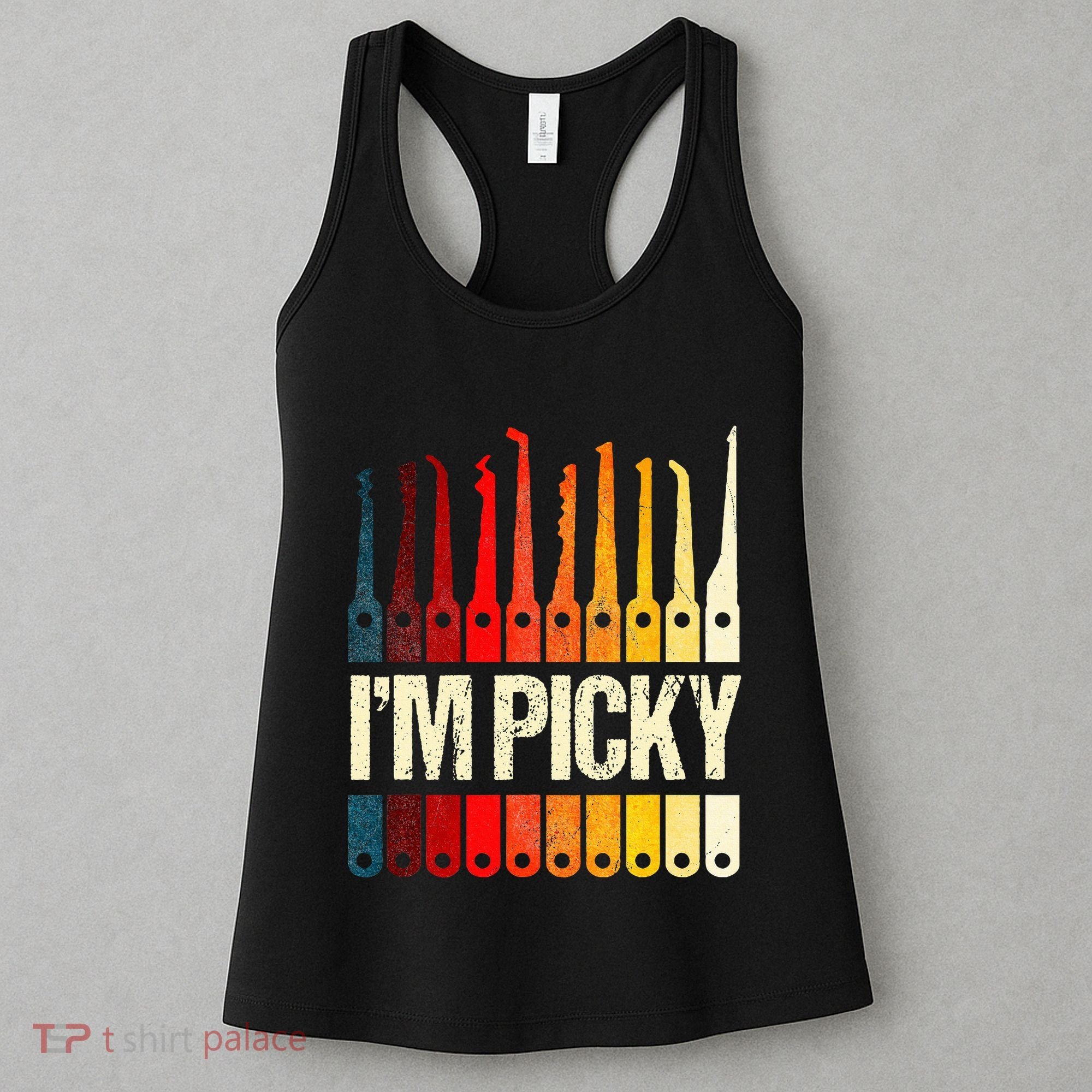 Locksmith Gifts Funny IM Picky Lock Picking Tools Women's Tank Top