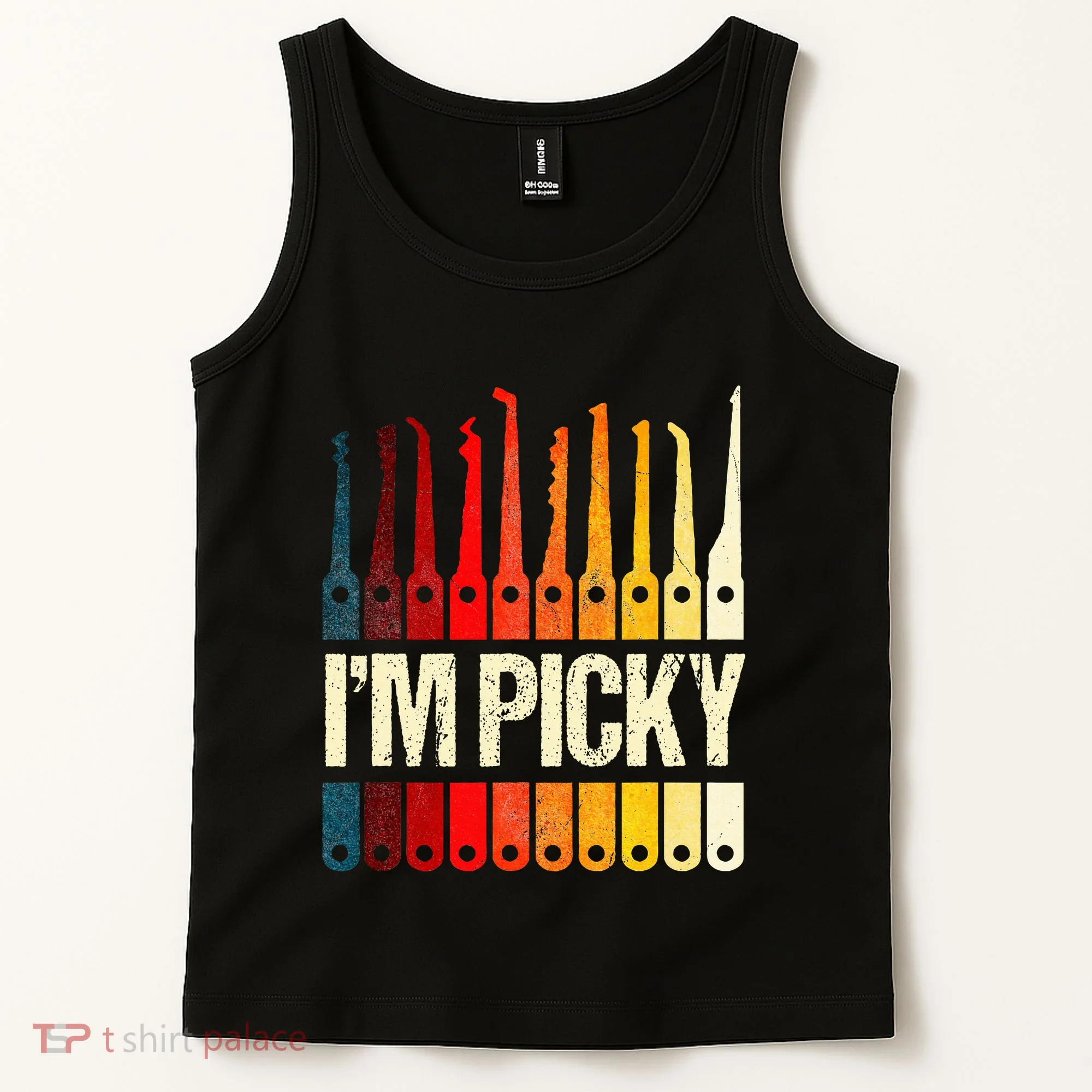 Locksmith Gifts Funny IM Picky Lock Picking Tools Tank Top
