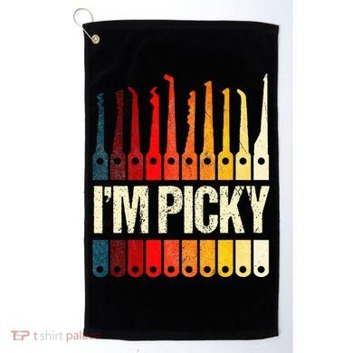 Locksmith Gifts Funny IM Picky Lock Picking Tools Golf Towel