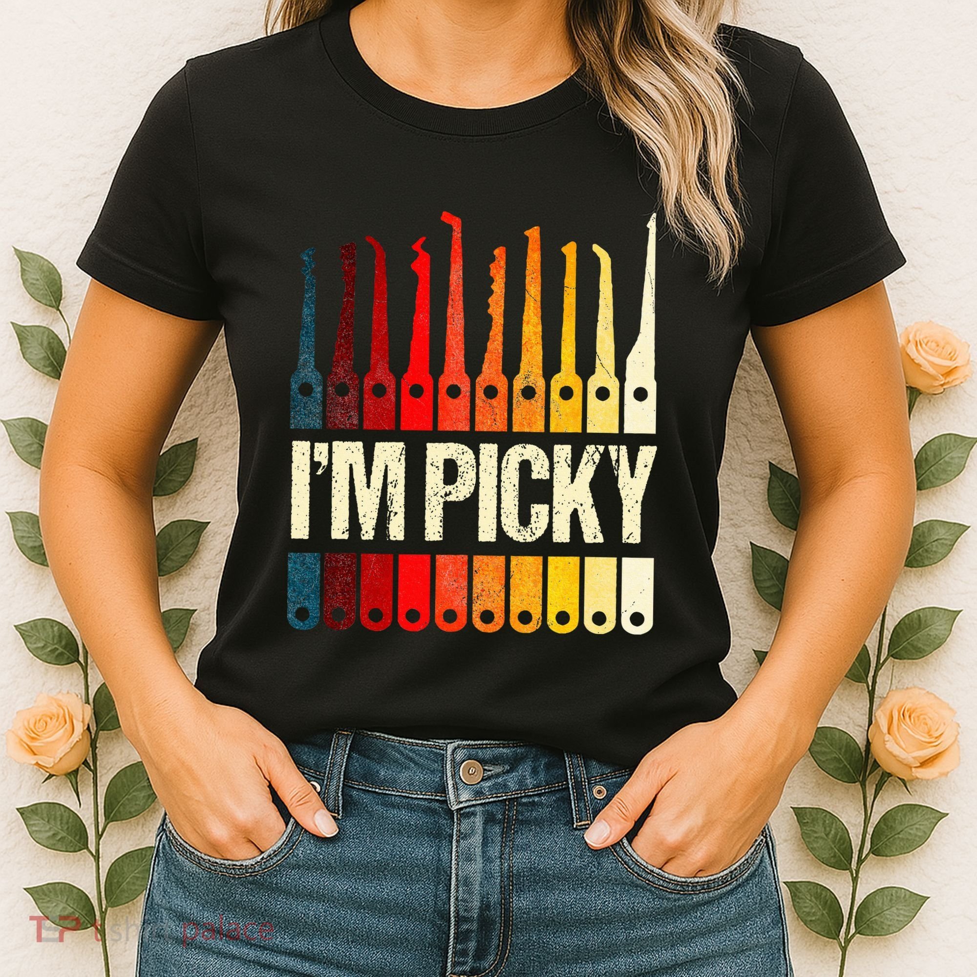 Locksmith Gifts Funny IM Picky Lock Picking Tools Women's T-Shirt