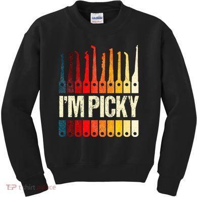 Locksmith Gifts Funny IM Picky Lock Picking Tools Kids Sweatshirt