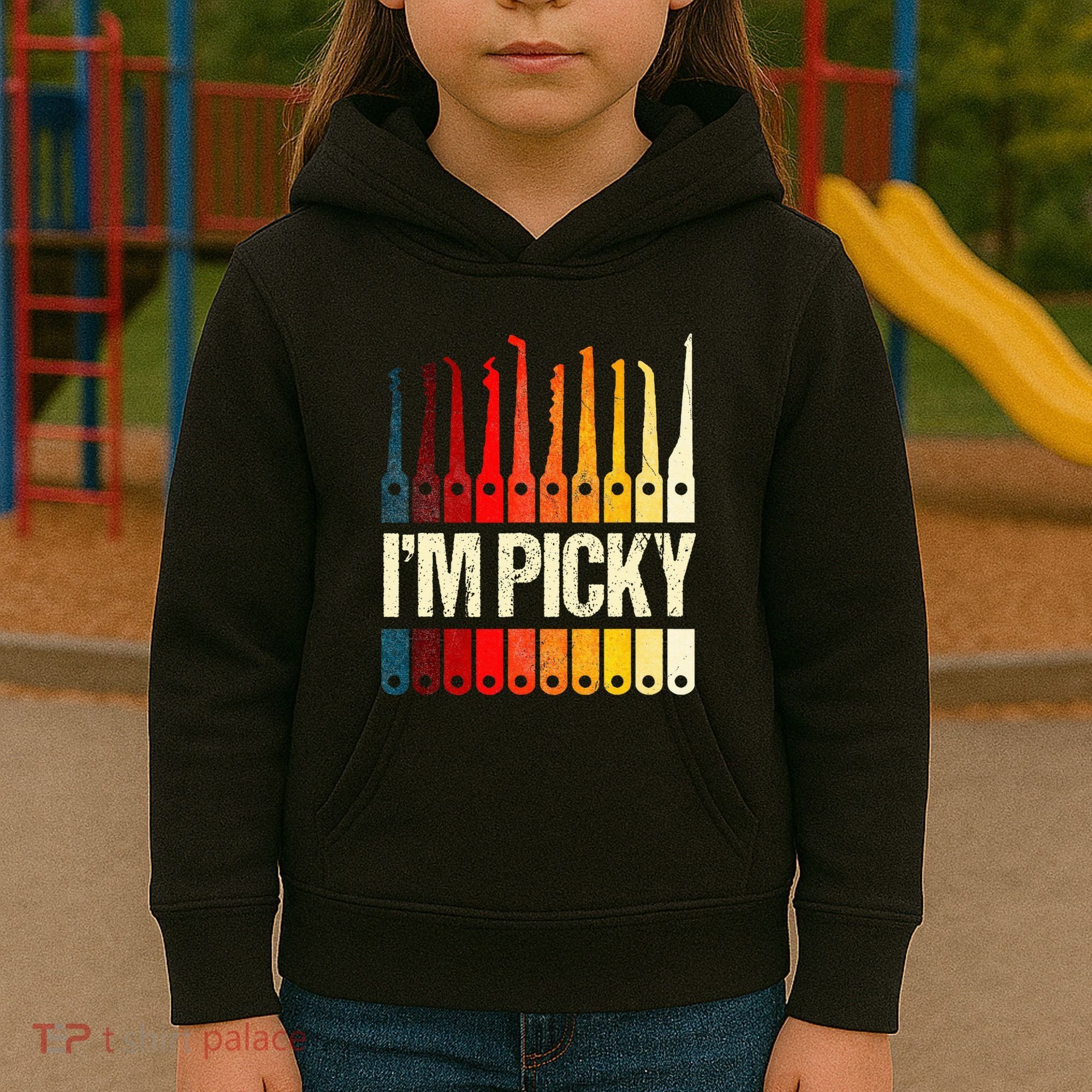 Locksmith Gifts Funny IM Picky Lock Picking Tools Kids Hoodie