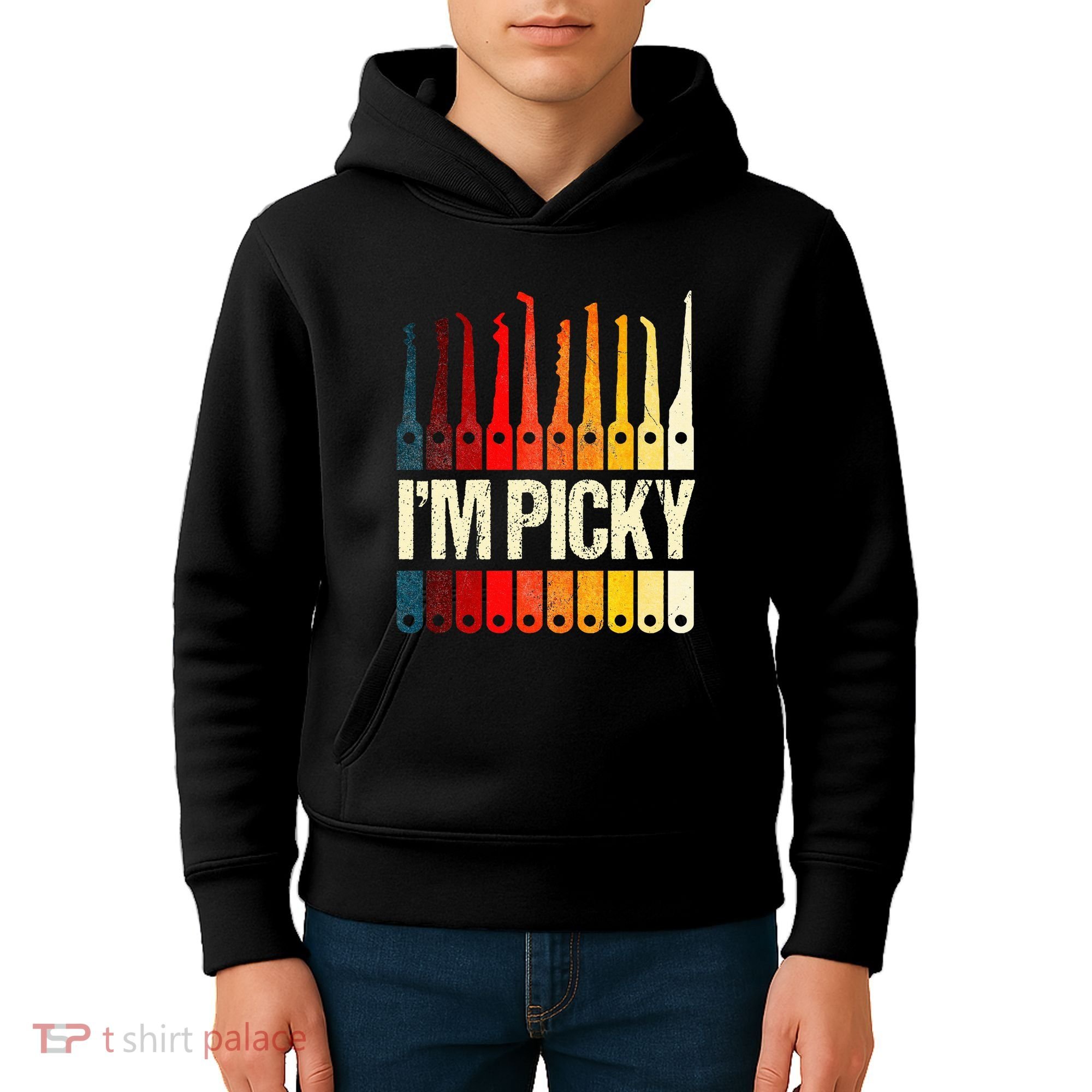 Locksmith Gifts Funny IM Picky Lock Picking Tools Kids Hoodie