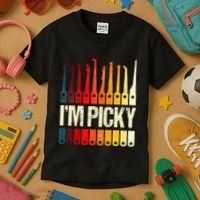 Locksmith Gifts Funny IM Picky Lock Picking Tools Kids T-Shirt thumb 3