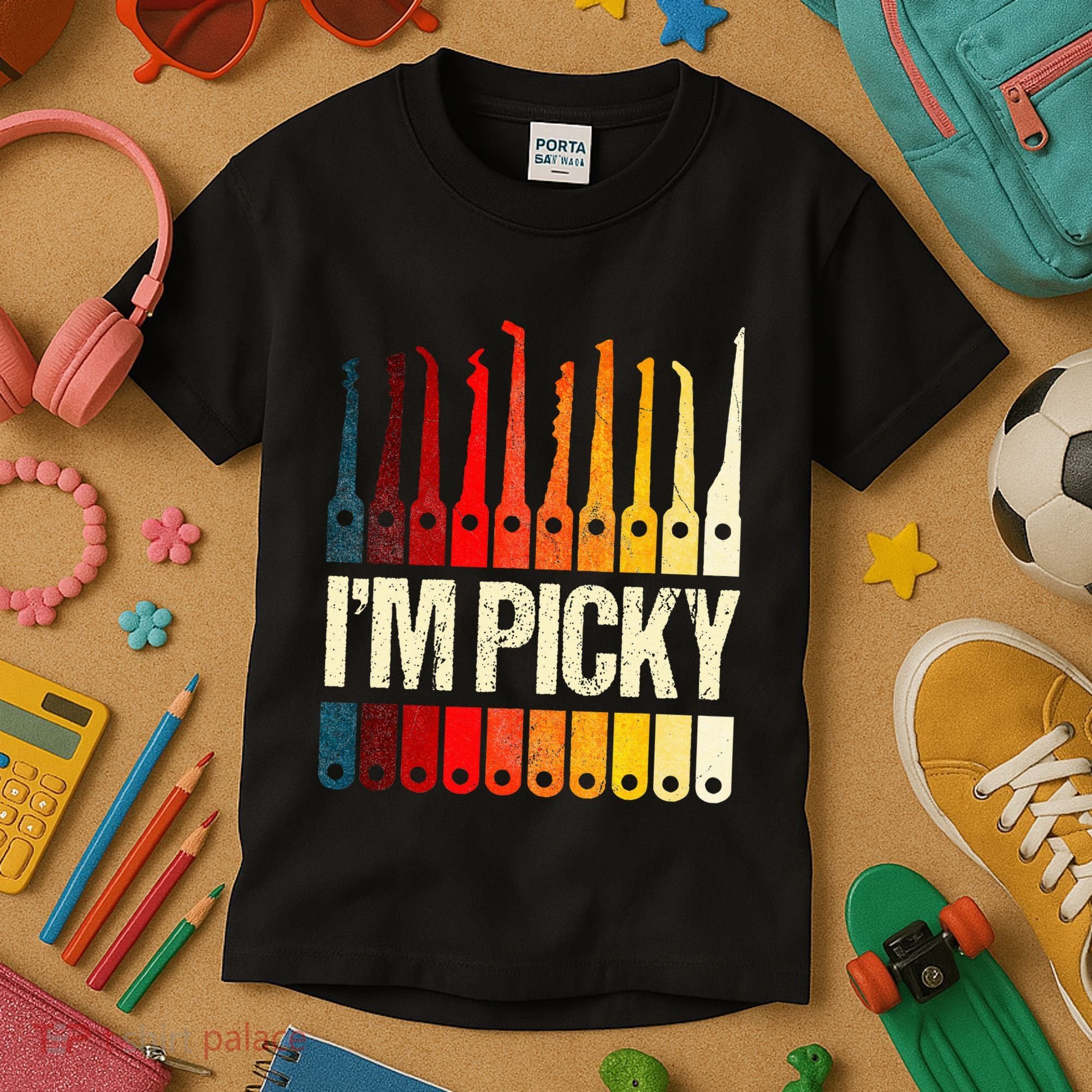 Locksmith Gifts Funny IM Picky Lock Picking Tools Kids T-Shirt