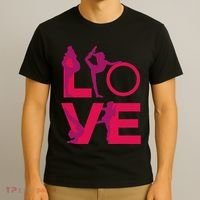 Love Gymnastics Funny Gymnast Turns Flips Girl Gift T-Shirt thumb 3