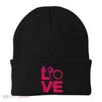 Love Gymnastics Funny Gymnast Turns Flips Girl Gift Beanie thumb 0