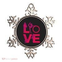 Love Gymnastics Funny Gymnast Turns Flips Girl Gift Ornament thumb 0