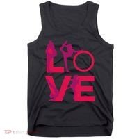 Love Gymnastics Funny Gymnast Turns Flips Girl Gift Tank Top thumb 0