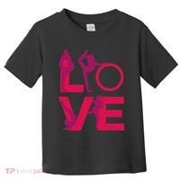 Love Gymnastics Funny Gymnast Turns Flips Girl Gift Toddler T-Shirt thumb 0