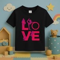 Love Gymnastics Funny Gymnast Turns Flips Girl Gift Toddler T-Shirt thumb 3