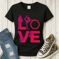 Love Gymnastics Funny Gymnast Turns Flips Girl Gift Women's T-Shirt thumb 3