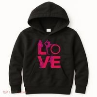 Love Gymnastics Funny Gymnast Turns Flips Girl Gift Kids Hoodie thumb 0