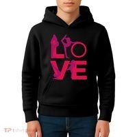 Love Gymnastics Funny Gymnast Turns Flips Girl Gift Kids Hoodie thumb 4