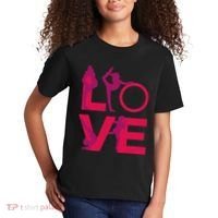 Love Gymnastics Funny Gymnast Turns Flips Girl Gift Kids T-Shirt thumb 2
