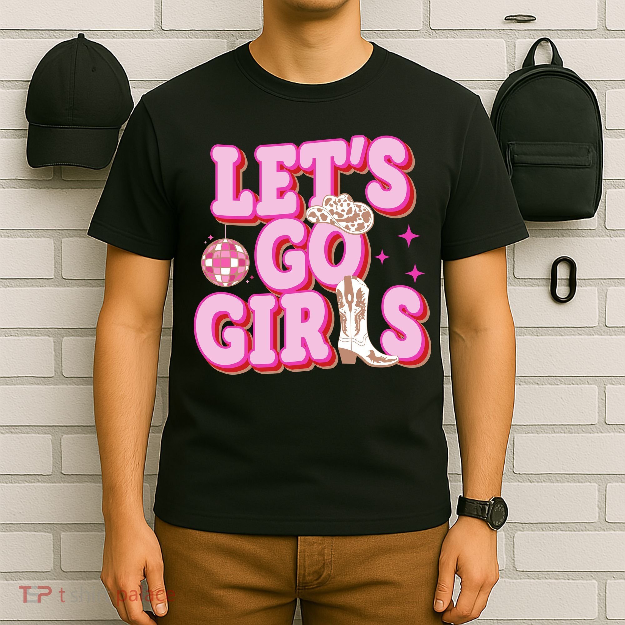 Lets Go Girl Cowgirl Howdy T-Shirt