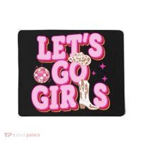 Lets Go Girl Cowgirl Howdy Mousepad thumb 0