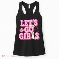 Lets Go Girl Cowgirl Howdy Women's Tank Top thumb 0