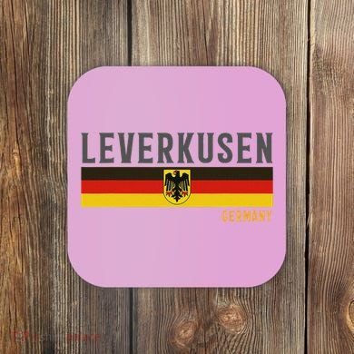 Leverkusen Germany Germany Flag Coaster