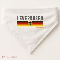 Leverkusen Germany Germany Flag USA-Made Doggie Bandana thumb 0