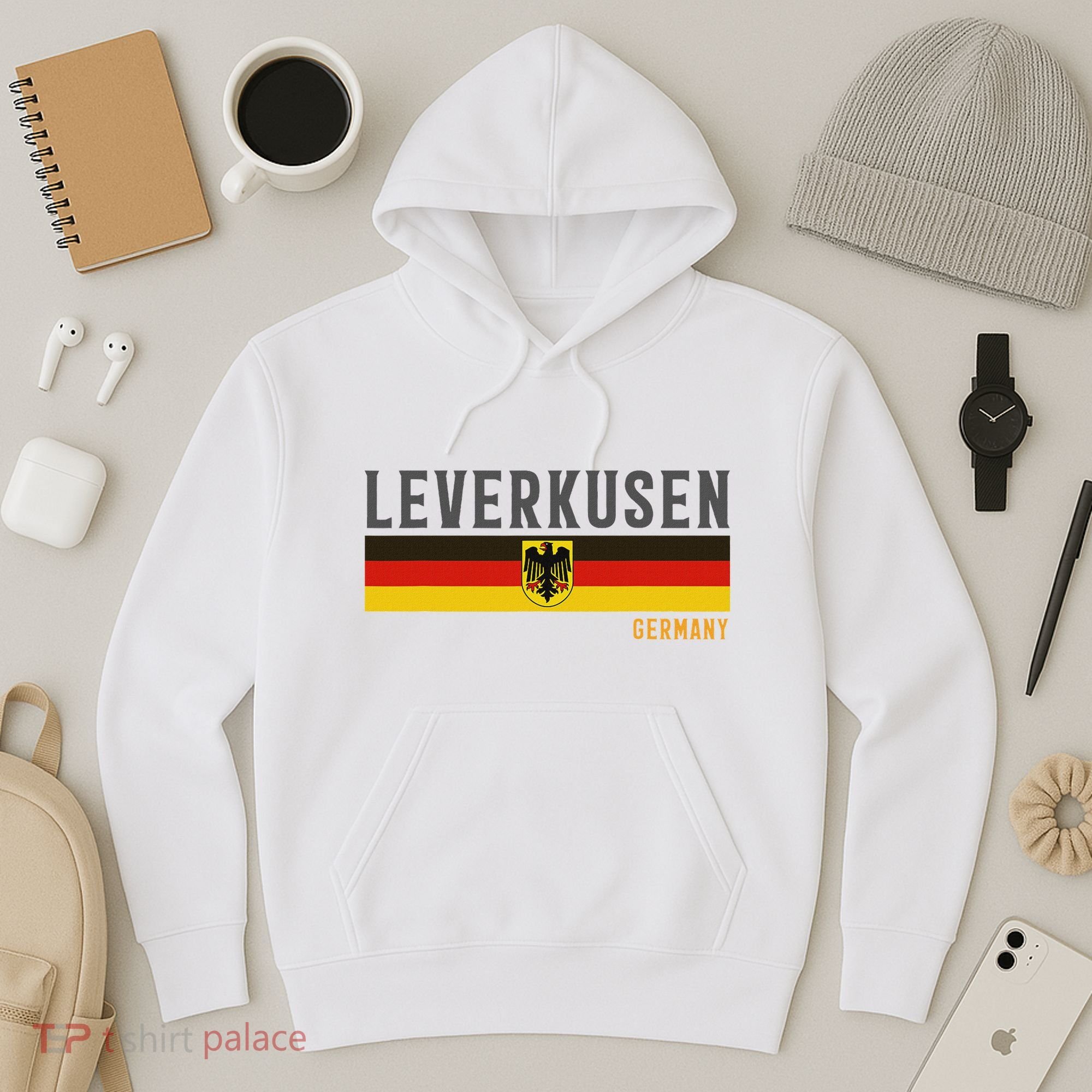 Leverkusen Germany Germany Flag Hoodie