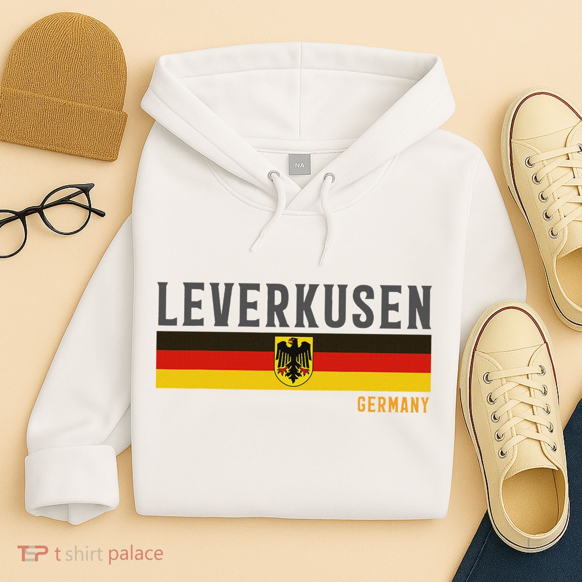 Leverkusen Germany Germany Flag Hoodie