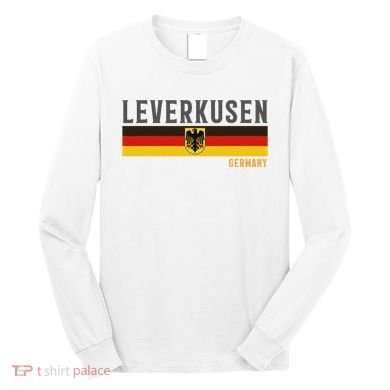 Leverkusen Germany Germany Flag Long Sleeve Shirt