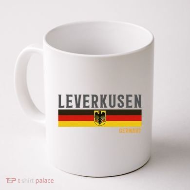 Leverkusen Germany Germany Flag Coffee Mug