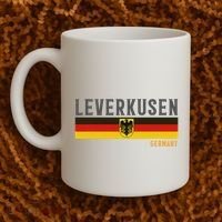 Leverkusen Germany Germany Flag Coffee Mug thumb 2