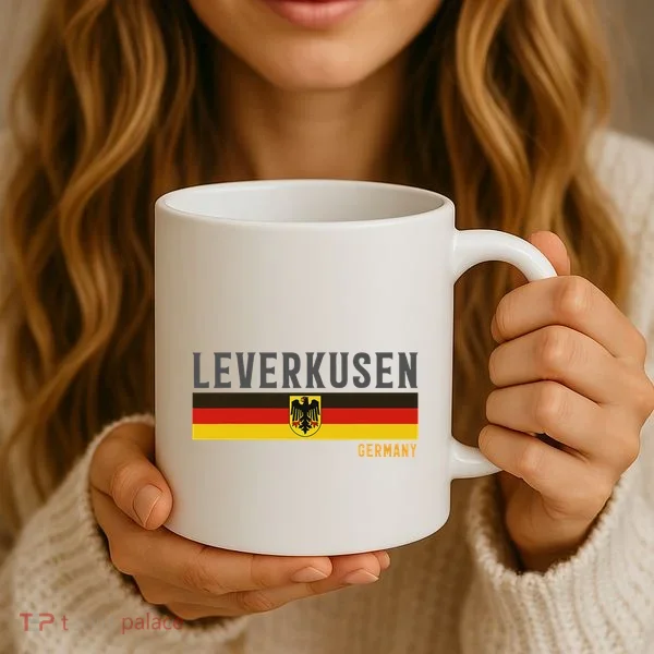 Leverkusen Germany Germany Flag Coffee Mug