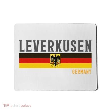 Leverkusen Germany Germany Flag Mousepad