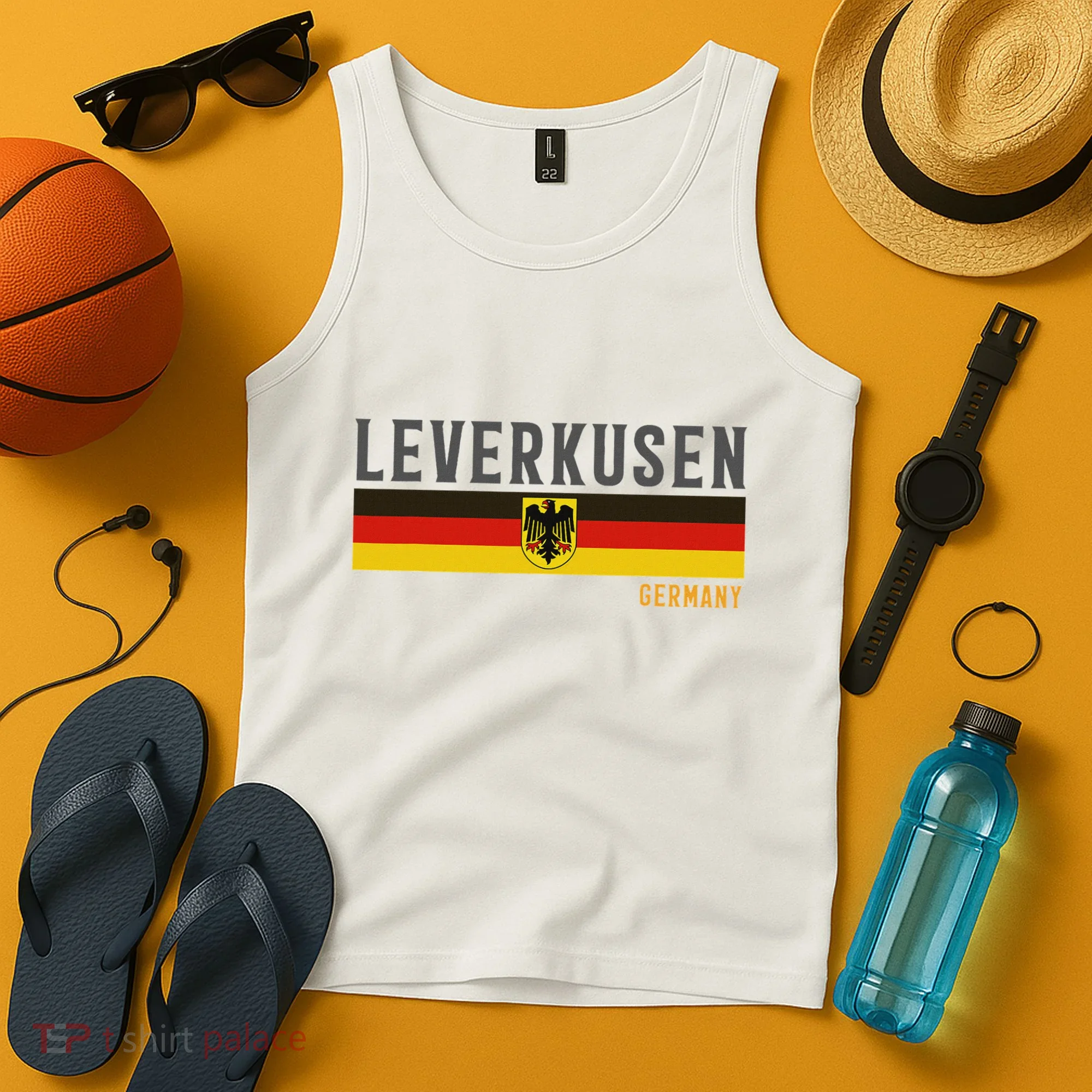 Leverkusen Germany Germany Flag Tank Top
