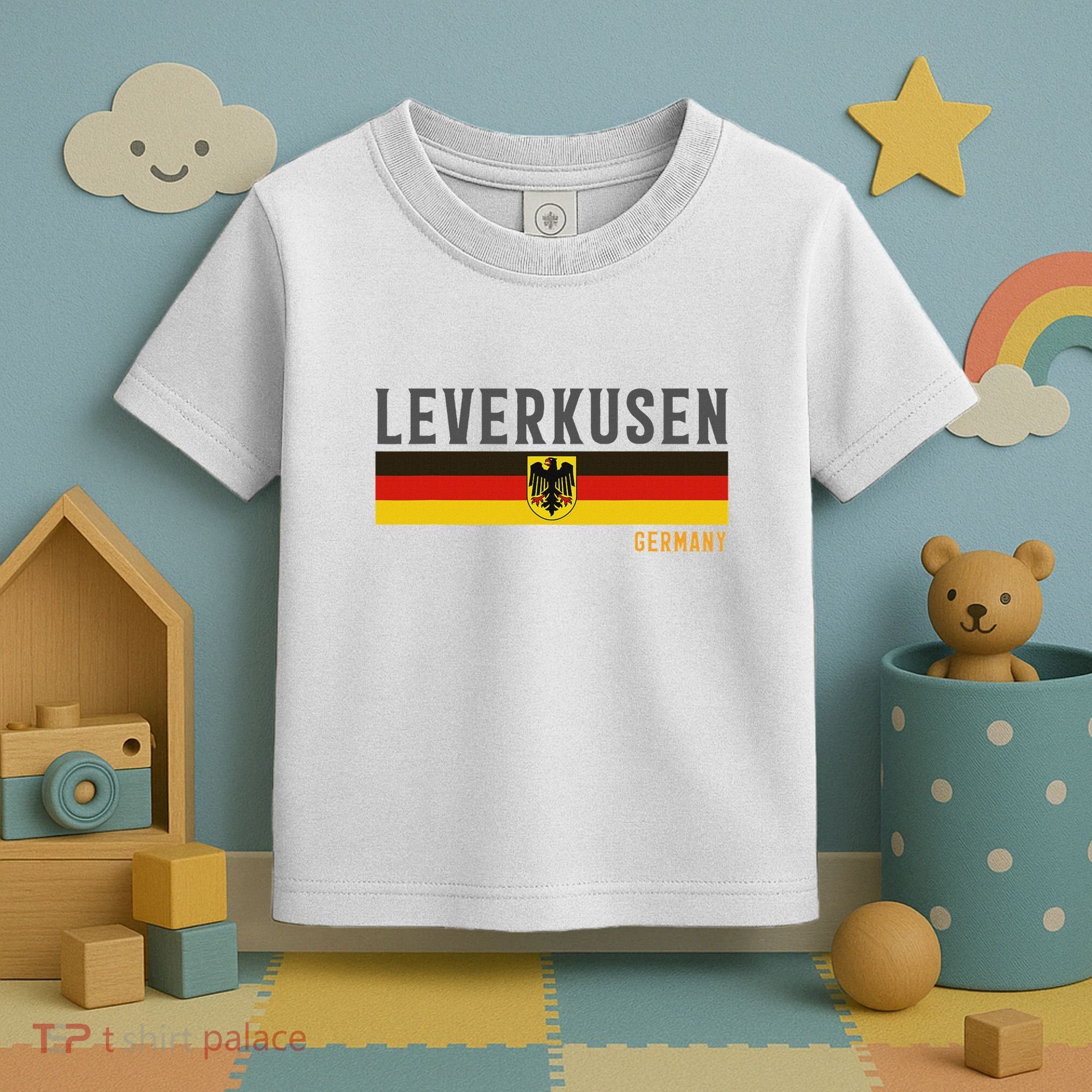 Leverkusen Germany Germany Flag Toddler T-Shirt