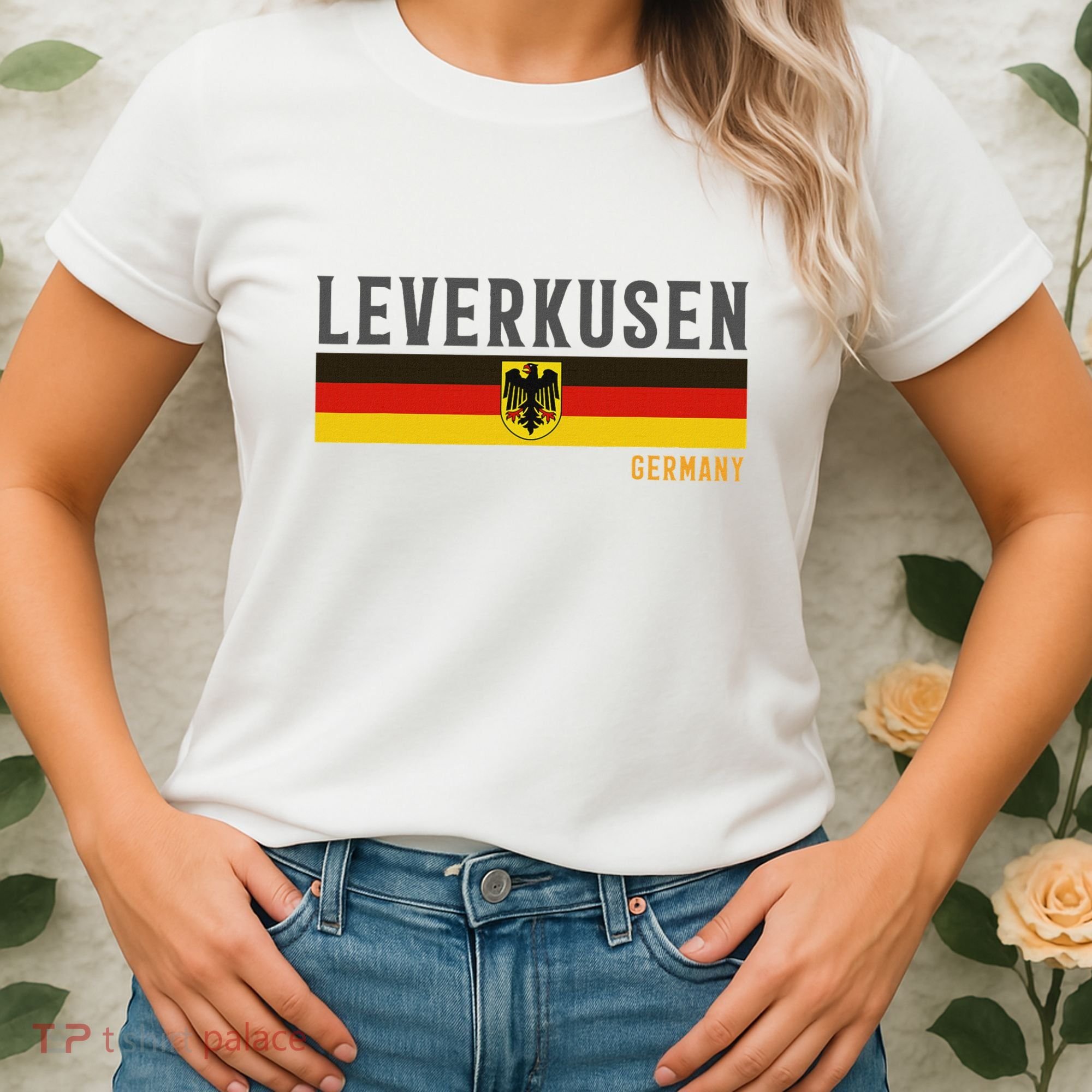 Leverkusen Germany Germany Flag Women's T-Shirt