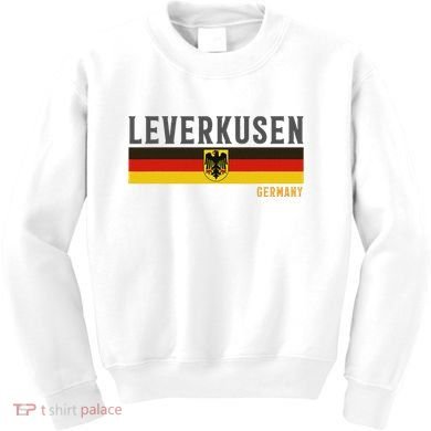 Leverkusen Germany Germany Flag Kids Sweatshirt