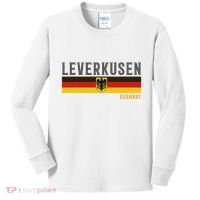 Leverkusen Germany Germany Flag Kids Long Sleeve Shirt thumb 0