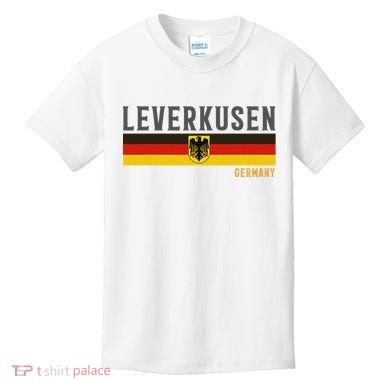Leverkusen Germany Germany Flag Kids T-Shirt