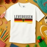Leverkusen Germany Germany Flag Kids T-Shirt thumb 3